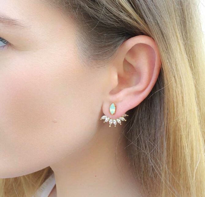 עגילים לכלה