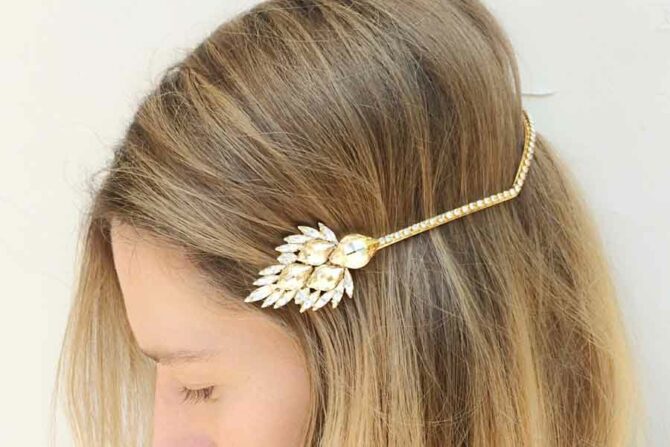 תכשיטי שיער לכלות