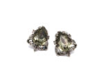 Gray Crystal Earrings