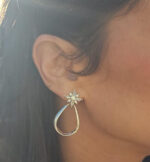 ⁦Crystal drop Earrings⁩ – תמונה ⁦2⁩